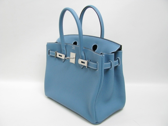 エルメス バーキン30-トリヨンクレマンス-ブルージーン